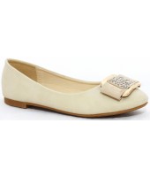 Балетки детские, Flois beautifull, цвет бежевый, р.31-37 FL-YG01530 BL  